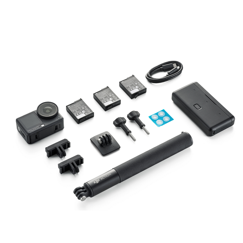 Cameră Video Sport DJI Osmo Action 6 Adventure Combo Negru