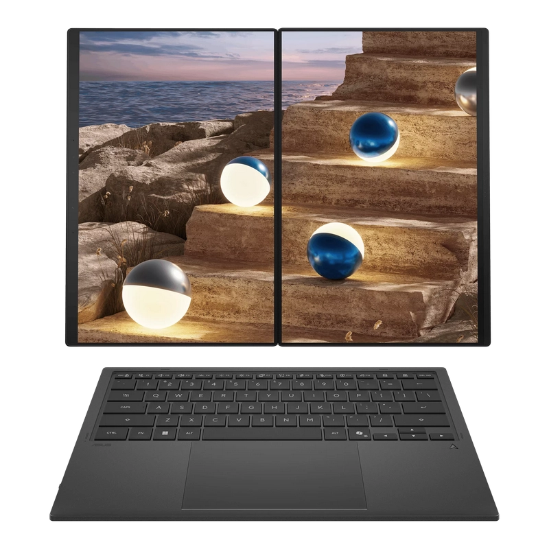 Ноутбук ASUS Zenbook DUO UX8407AA (pen+charger) Moher Gray