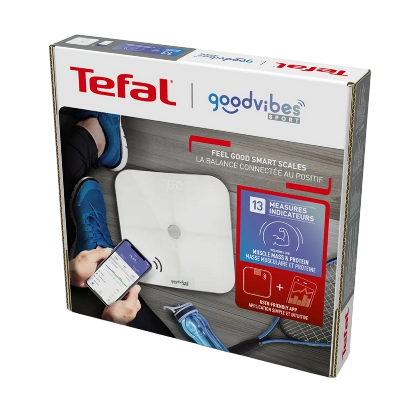 Электронные напольные весы Tefal BM9640S1 Белый