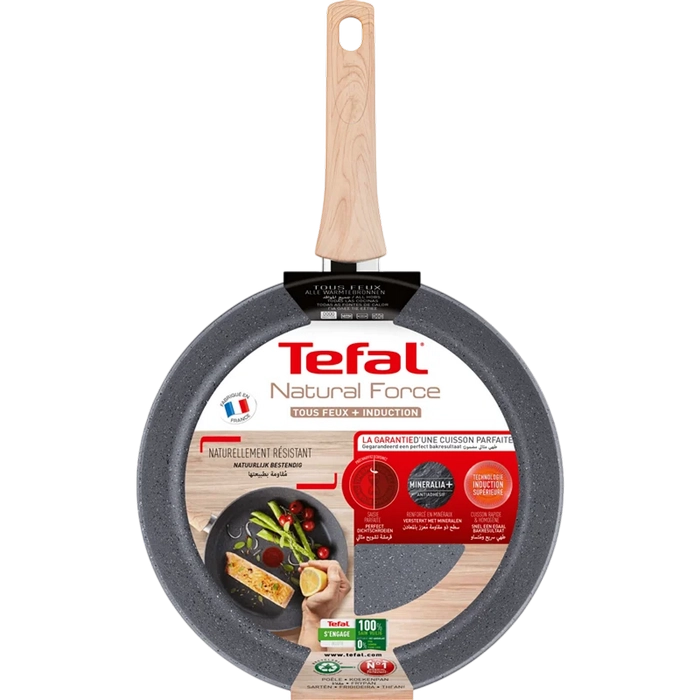 Сковорода Tefal G2660772 Natural Force Черный