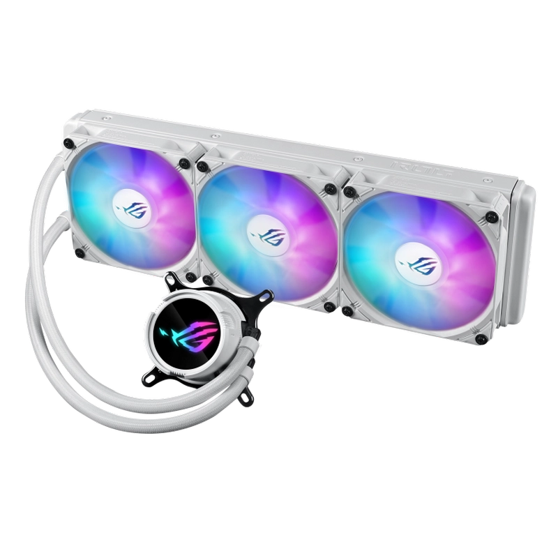 Cooler procesor ASUS ROG STRIX LC III 360 ARGB LCD WHT 120 mm