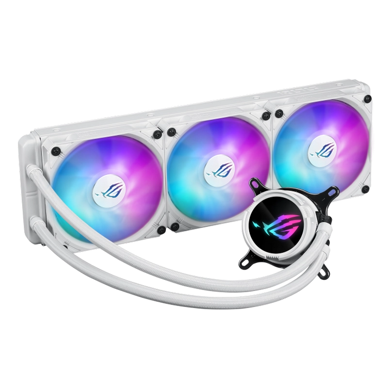 Cooler procesor ASUS ROG STRIX LC III 360 ARGB LCD WHT 120 mm