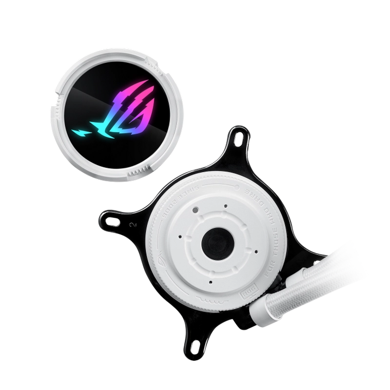 Cooler procesor ASUS ROG STRIX LC III 360 ARGB LCD WHT 120 mm