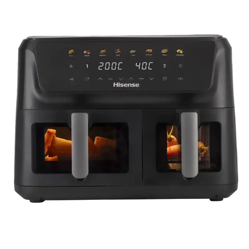 Friteuză cu aer cald Hisense HAF2700DCD Negru
2700 W | 11 l | Antiaderent