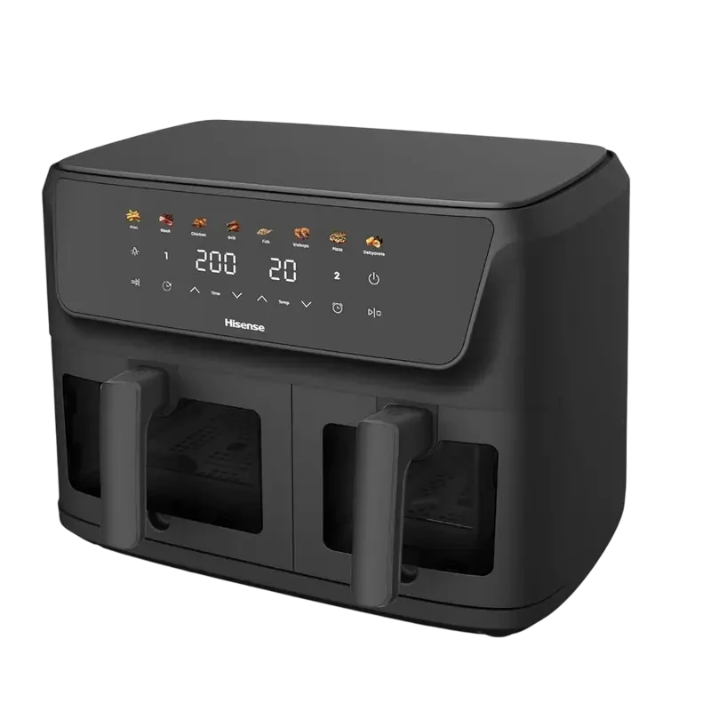 Friteuză cu aer cald Hisense HAF2700DCD Negru
2700 W | 11 l | Antiaderent
