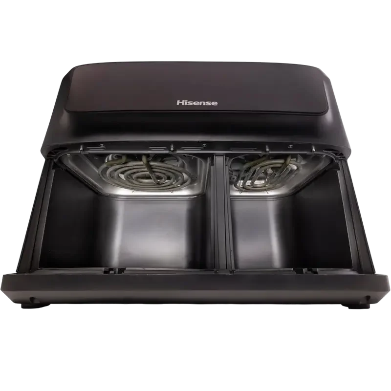 Friteuză cu aer cald Hisense HAF2700DCD Negru
2700 W | 11 l | Antiaderent
