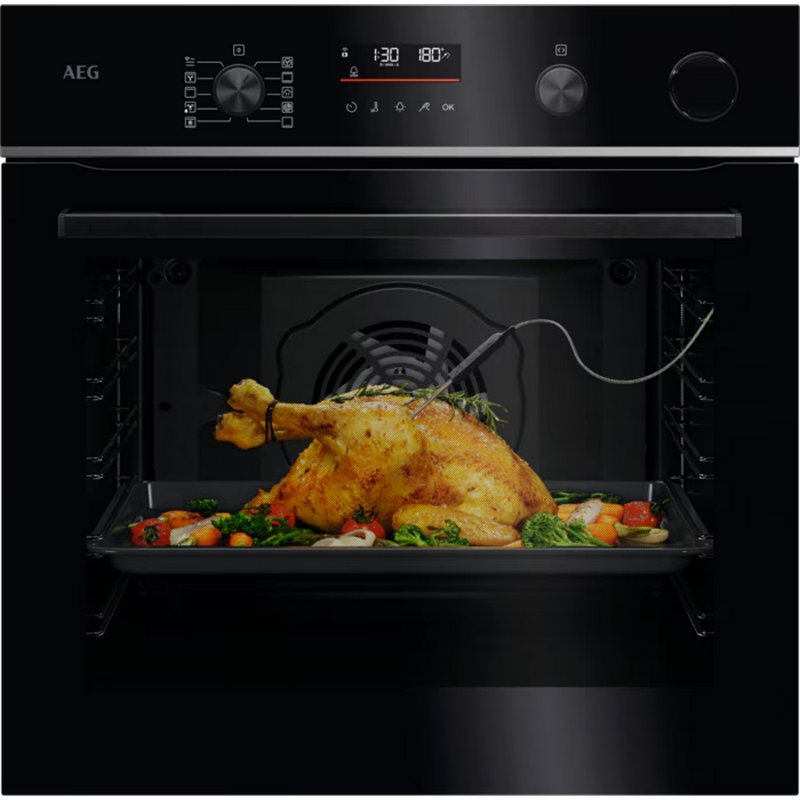 Электрический духовой шкаф AEG TR6PB531SB Черный