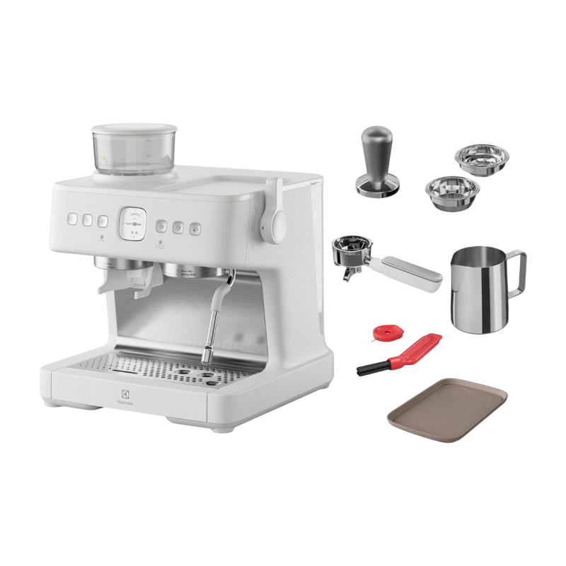 Cafetiera manuala Electrolux E8EC1-8SW Alb