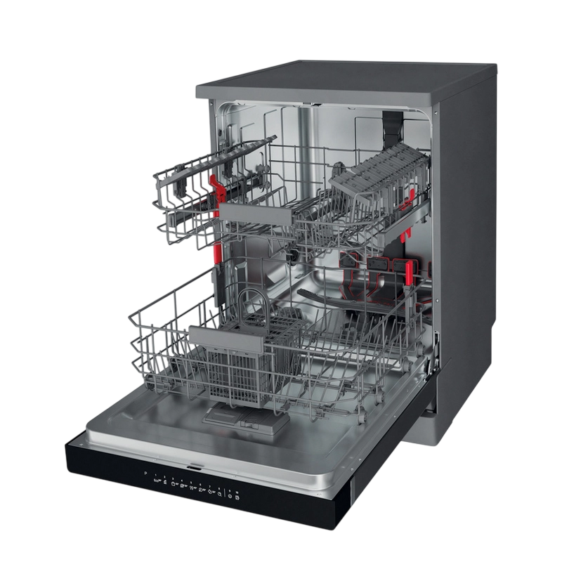 Mașină de spălat vase Whirlpool WFO 3T233 P 6.5 X Oțel inoxidabil