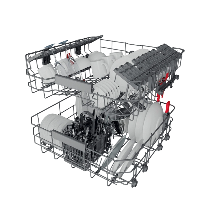 Mașină de spălat vase Whirlpool WFO 3T233 P 6.5 X Oțel inoxidabil