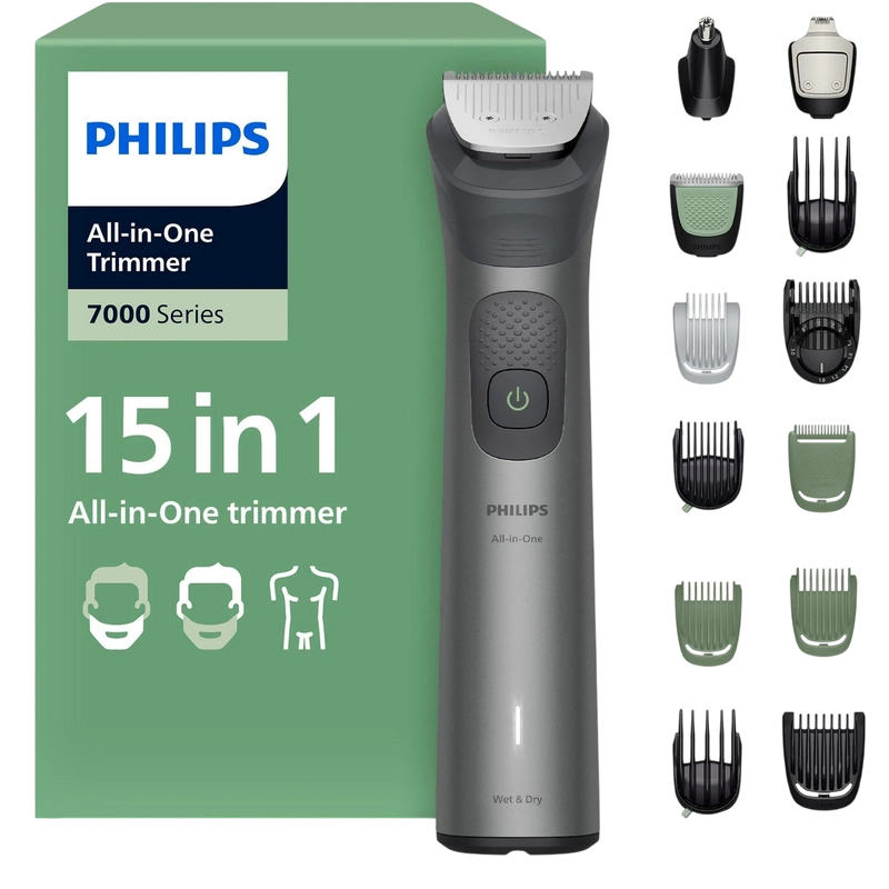 Trimmer pentru bărbați Philips MG7935/15 Gri