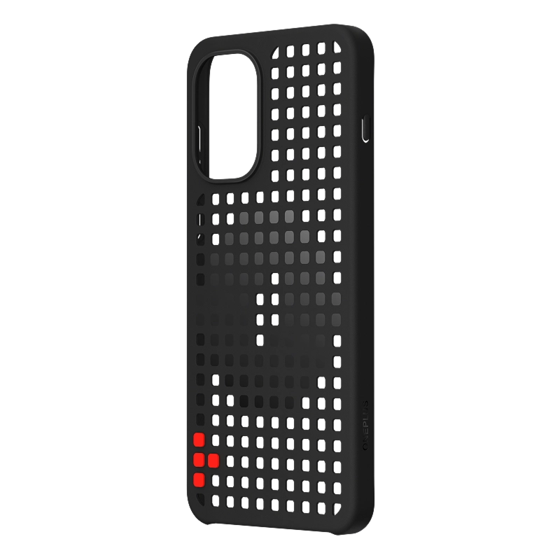 Чехол OnePlus 15R Hole-Pattern Magnetic Чёрный