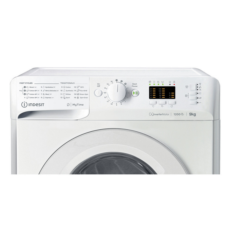 Mașină de spălat Indesit MTWA 91284 W EE Alb