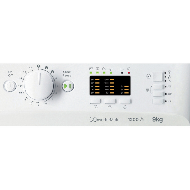 Mașină de spălat Indesit MTWA 91284 W EE Alb