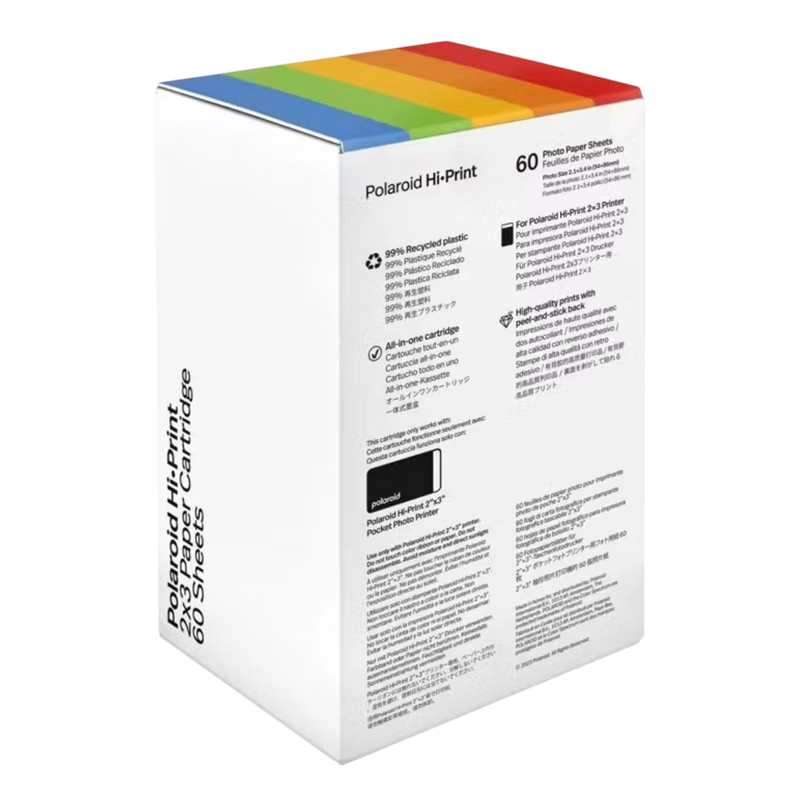 Hârtie foto Polaroid Paper Cartridge for Hi-Print Gen2 2X3