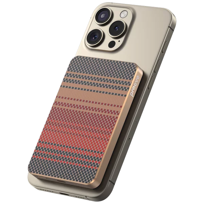 Портативное зарядное устройство Proove Carbon Slim 20W Бронзовый