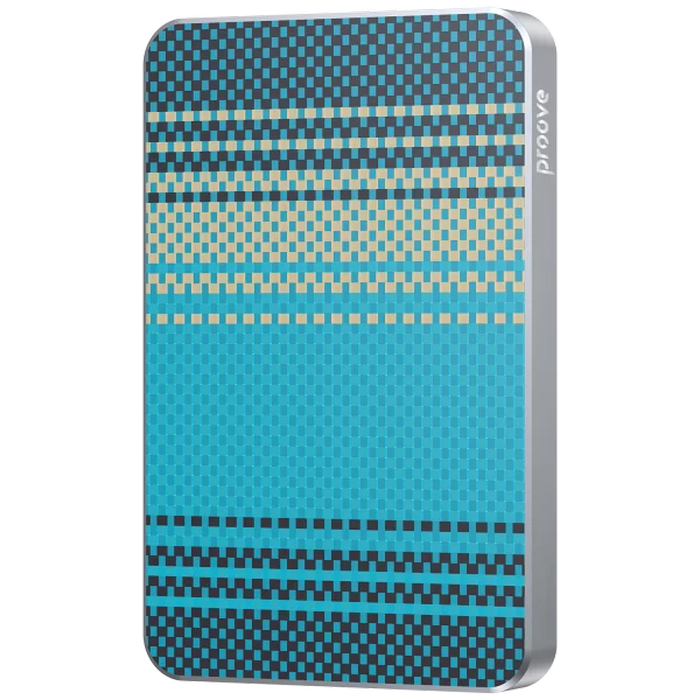 Портативное зарядное устройство Proove Carbon Slim 20W Серебристый