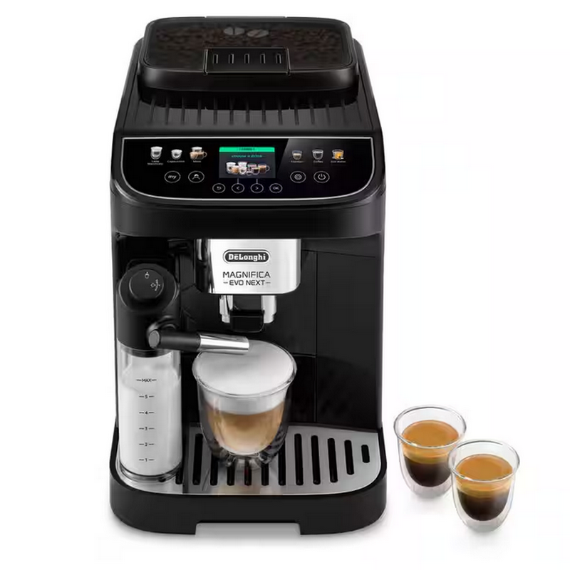 Aparat de cafea DeLonghi ECAM 310.60.B Negru
Cafea macinata, Cafea boabe | 1450 W | 15 bar | 1.8 l