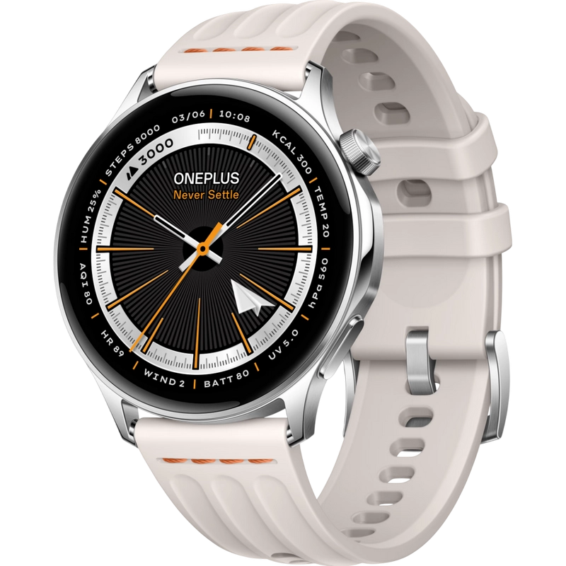 Cumpara  Ceasuri inteligente - Ceas inteligent OnePlus Watch Lite Silver Ste..