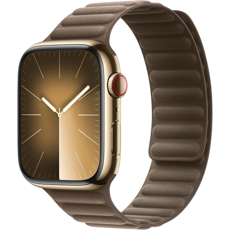 Ремешок для часов Apple Watch 45мм Magnetic Link Серо-коричневый