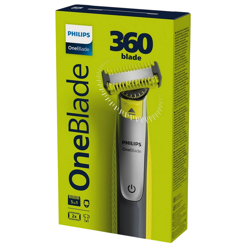 Мужской Триммер Philips QP2834/23 Черный | Зелёный