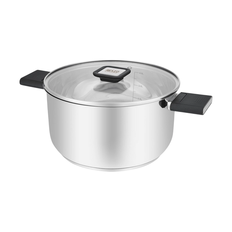 Кастрюля RESTO 92204 Anser Нержавею..