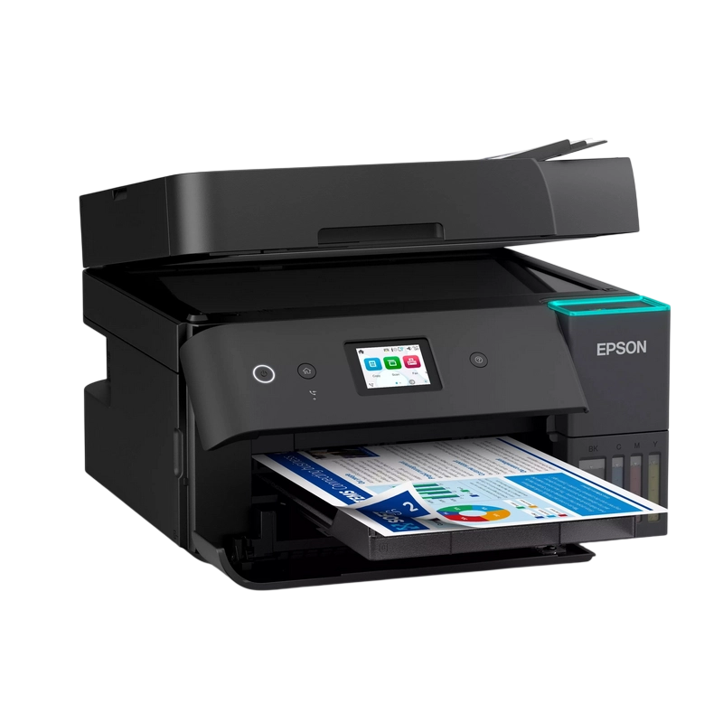 Multifunctional Inkjet Epson EcoTank L6390 Color A4 Negru