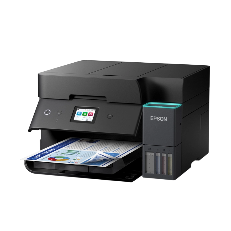 Multifunctional Inkjet Epson EcoTank L6390 Color A4 Negru