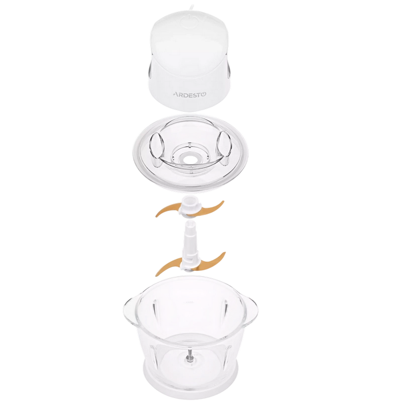 Tocător Ardesto CHK-4001W Alb
400 W | 1 l | Plastic