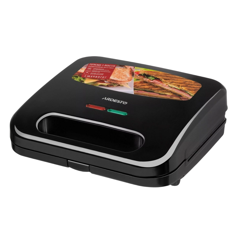 Cumpara  Aparate de făcut sandvișuri - Aparat pentru sandwich Ardesto SM-H110BGR Neg..