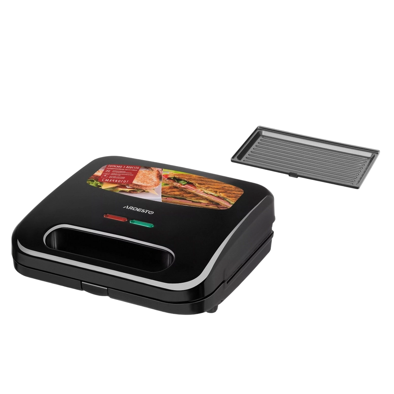 Aparat pentru sandwich Ardesto SM-H110BGR Negru
700 W