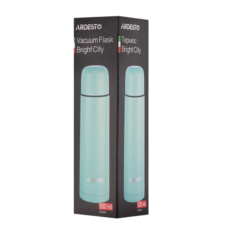 Термос Ardesto Bright City Голубой