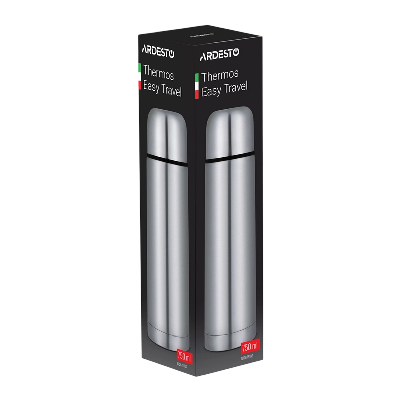 Термос Ardesto Easy Travel Серебристый