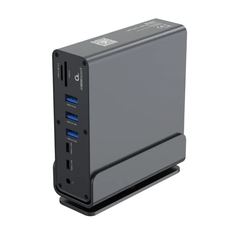Stație Docking Gembird A-CF-COMBO15-01 Gri
10 Gbps
