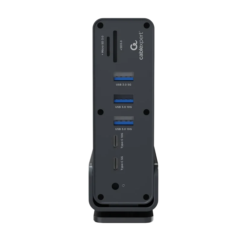 Stație Docking Gembird A-CF-COMBO15-01 Gri
10 Gbps