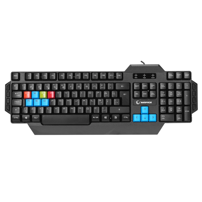 Set Tastatură + Mouse Gembird KBS-UMG-01-DE Membrană Negru