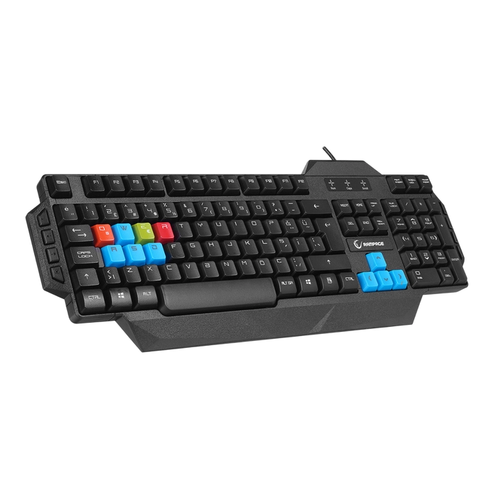 Set Tastatură + Mouse Gembird KBS-UMG-01-DE Membrană Negru