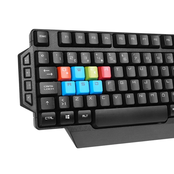 Set Tastatură + Mouse Gembird KBS-UMG-01-DE Membrană Negru