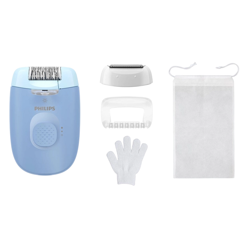 Купить  Эпиляторы - Эпилятор Philips BRE247/00 Синий..