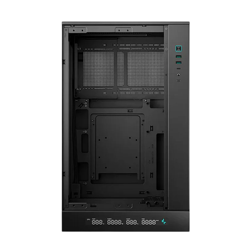 Carcasă PC Deepcool CH270 Digital Mini-Tower Negru
Fără PSU | ABS din plastic, sticlă călită