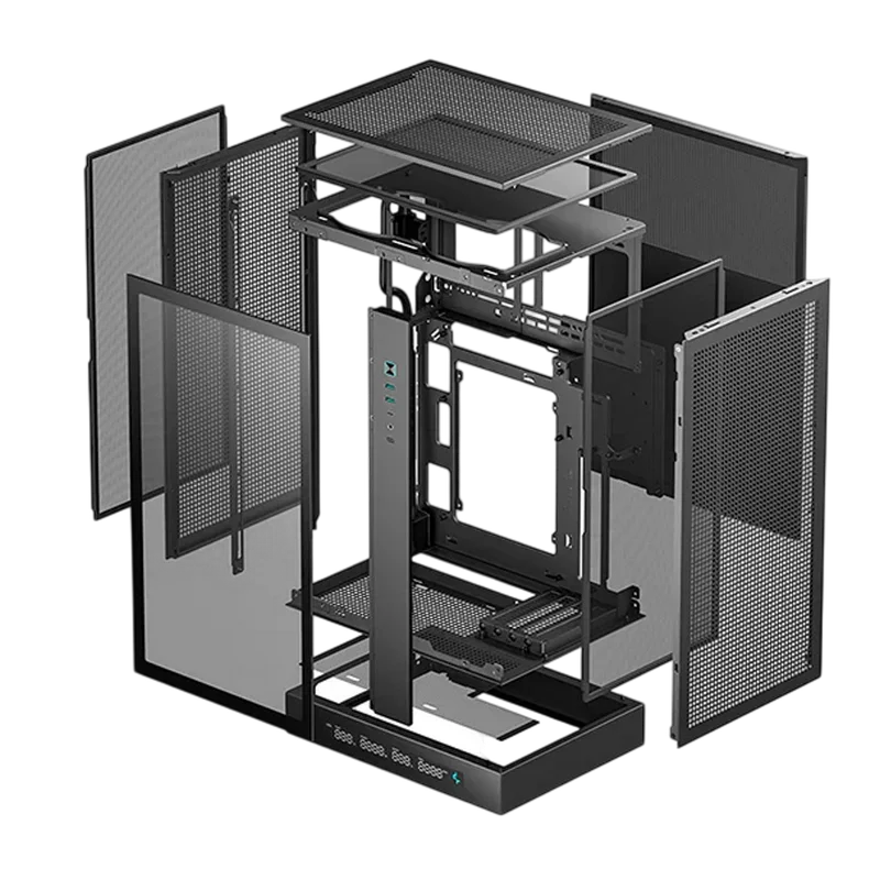Carcasă PC Deepcool CH270 Digital Mini-Tower Negru
Fără PSU | ABS din plastic, sticlă călită