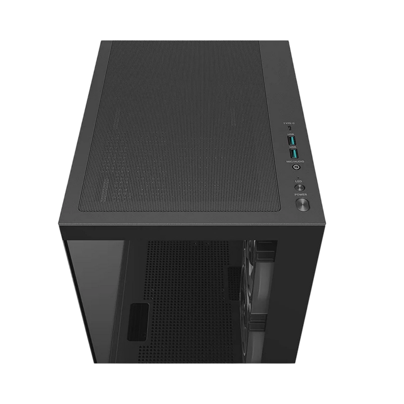 Carcasă PC Deepcool CG380 3F Mini-Tower Negru
Fără PSU | Oțel, plastic ABS, Sticlă călită