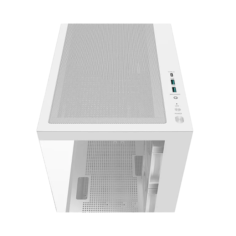 Carcasă PC Deepcool CG380 3F WH Mini-Tower Alb
Fără PSU | Oțel, plastic ABS, Sticlă călită
