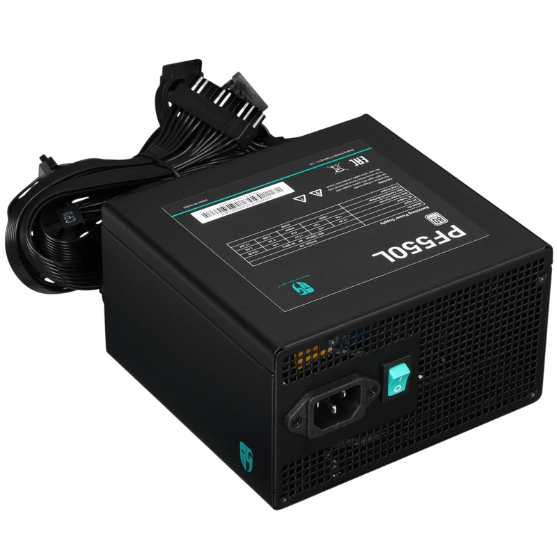 Sursă Alimentare PC Deepcool PF550L ATX Negru
550 W | ATX | 120 mm