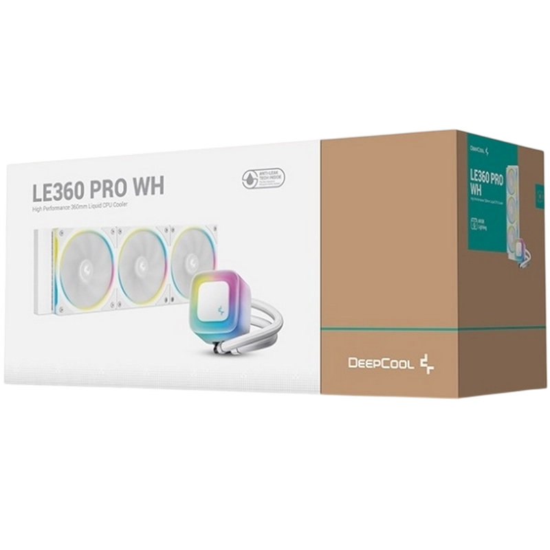 Cooler procesor Deepcool LE360 Pro WH 120 mm
66.2 cfm