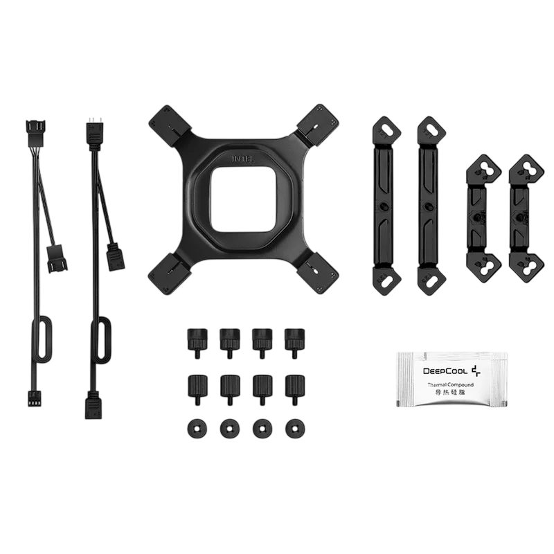 Кулер для процессора Deepcool AG620 BK ARGB V2 120 мм