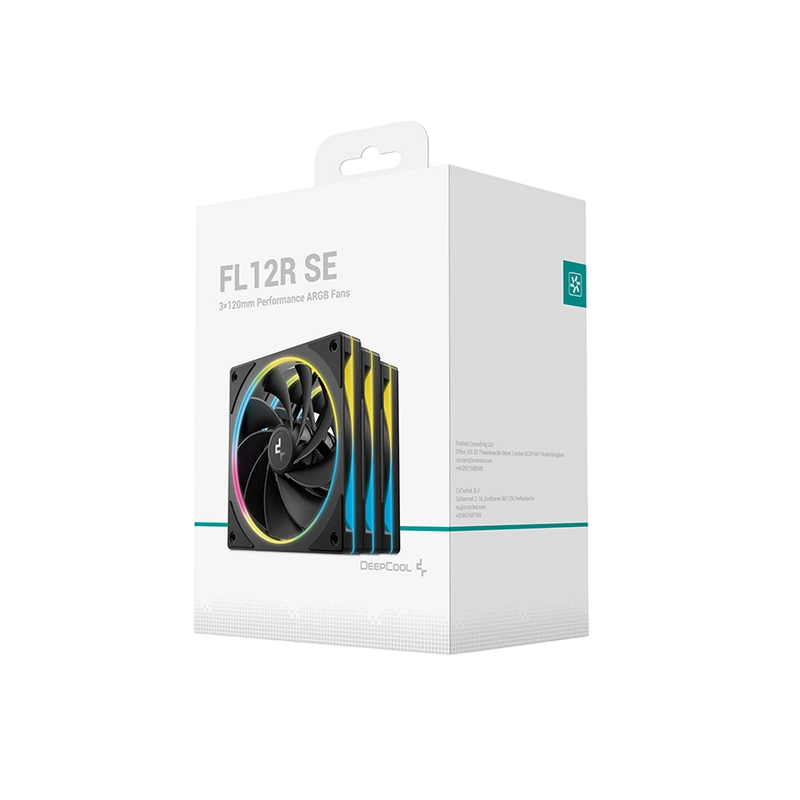 Вентилятор для ПК Deepcool FL12R SE 3in1 120 мм Черный
