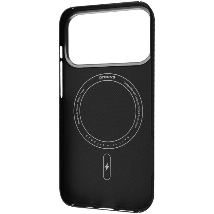 Чехол Proove Apple iPhone 17 Pro Max Carbon Slim with MagSafe Nightfall