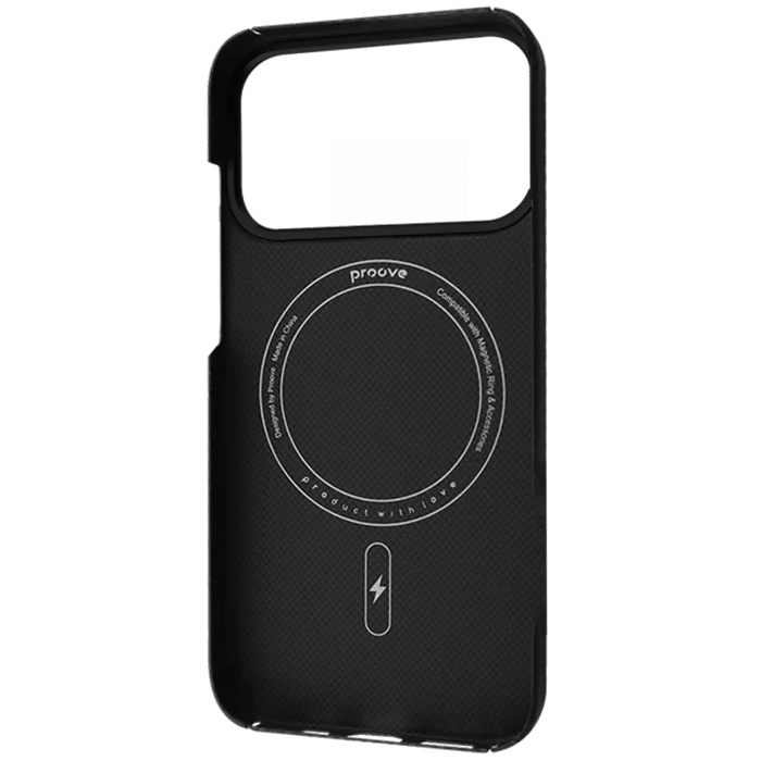 Чехол Proove Apple iPhone 17 Pro Max Carbon Slim with MagSafe Onyx