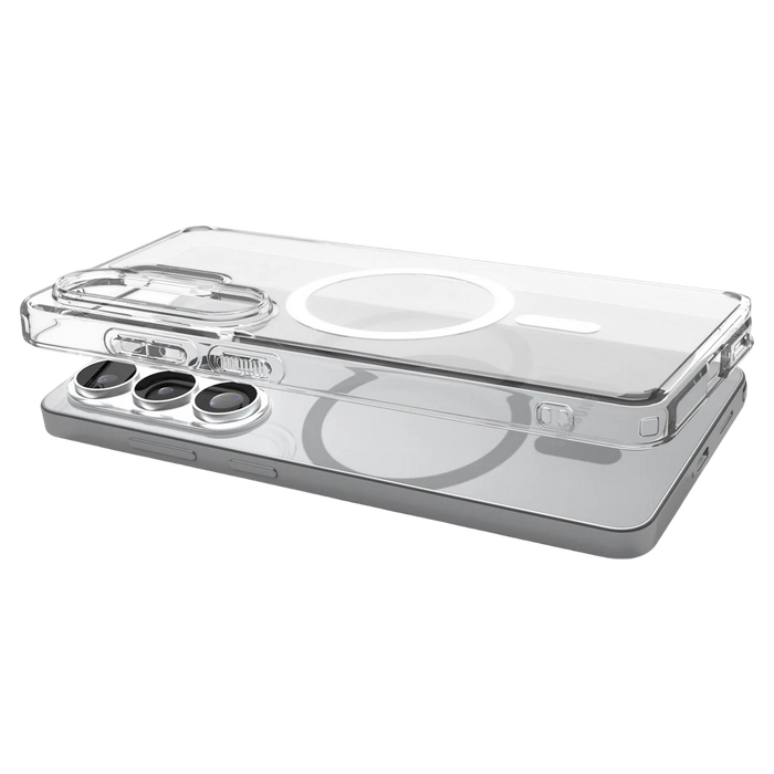 Чехол Spigen Samsung Galaxy S26 Ultra Ultra Hybrid MAG Прозрачный | Белый